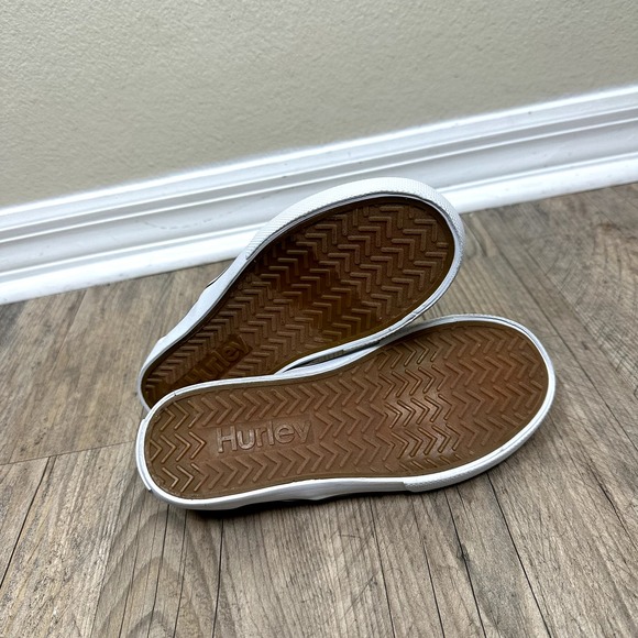 Hurley Kenji Youth 3 Slip on Sneakers Canvas Casual Shoes Multicolor Stripes New - Picture 4 of 5